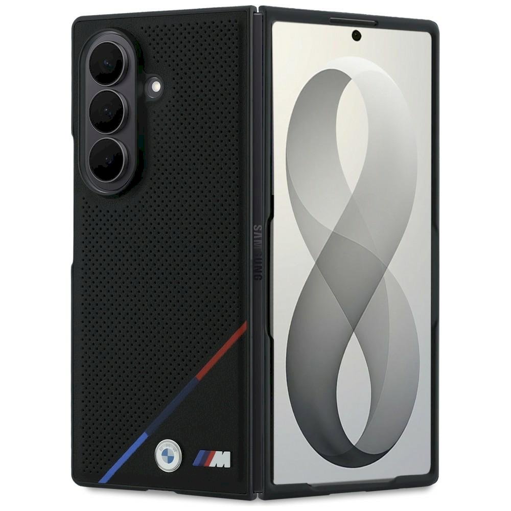 BMW M Leather Case Perforated Tricolor