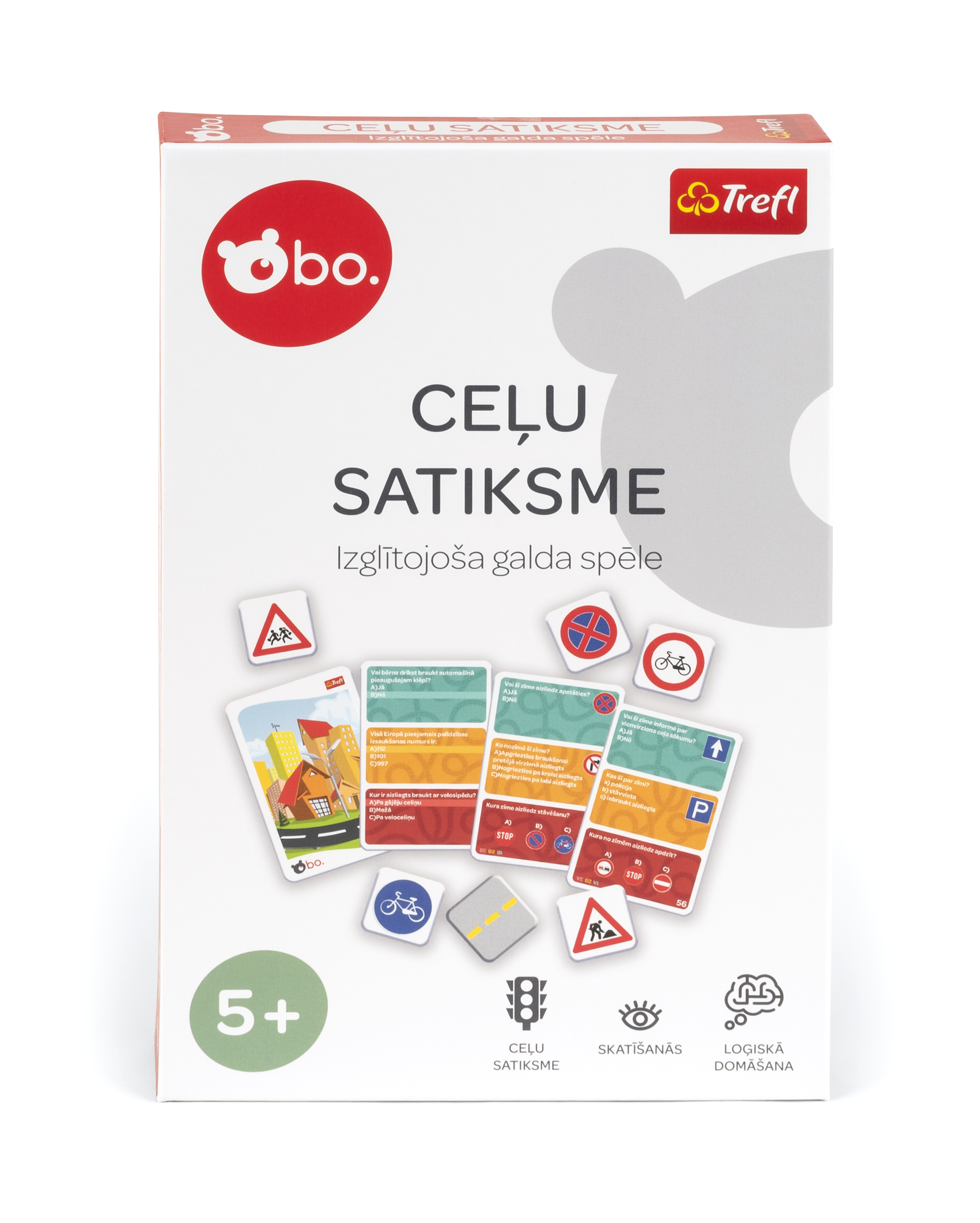 Bo. Izglītojoša galda spēlē "Ceļu