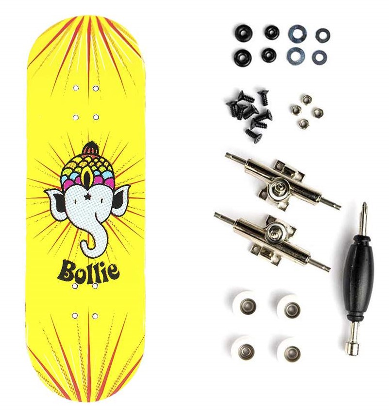 Bollie Fingerboard Logo Paint | bollie-fingerboard-logo-set-green