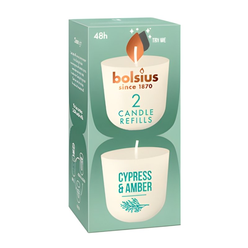 BOLSIUS Sveces Clean Light uzpildes sveces