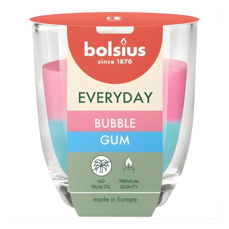 BOLSIUS Svece arom. stikla gl. Everyday