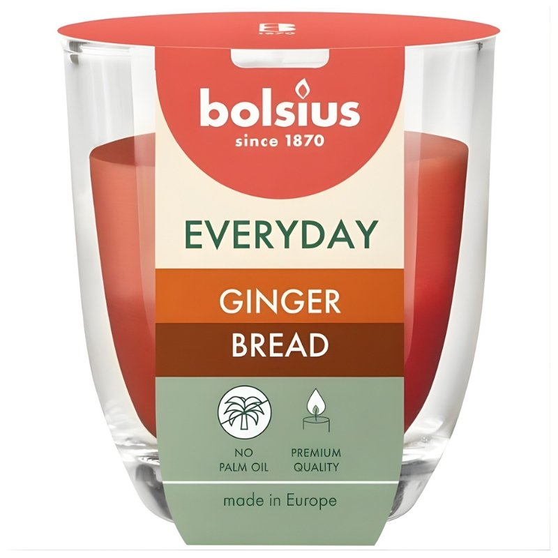BOLSIUS Svece arom. stikla gl. Everyday