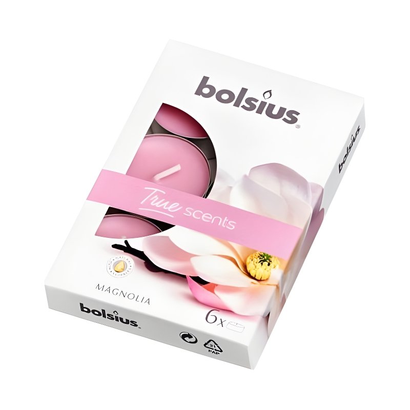 BOLSIUS Tējas sveces arom. 6 gab