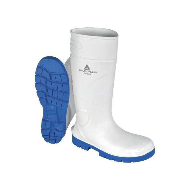DELTA PLUS Boots; Size: 40; white-blue