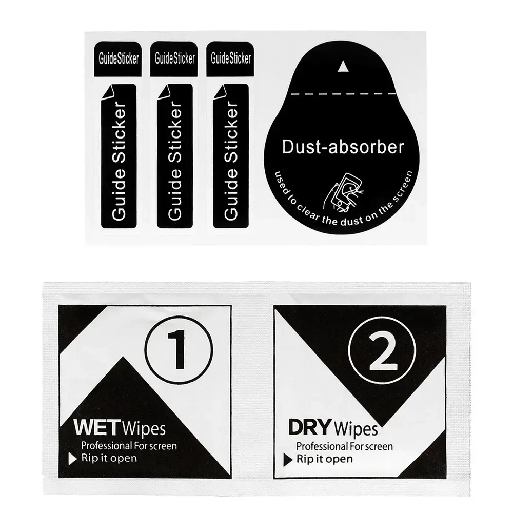 Borofone Tempered glass installation kit |