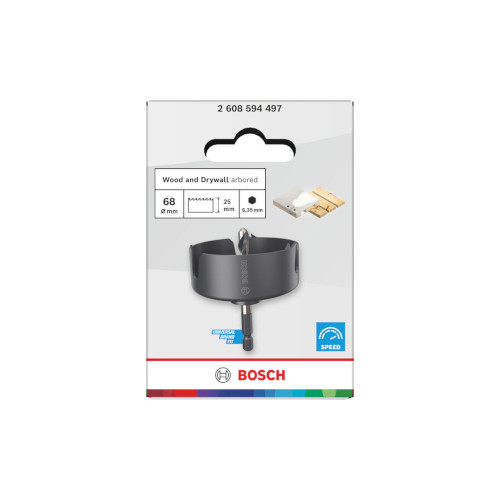 BOSCH caurumzāģis 68mm, ar kātu |