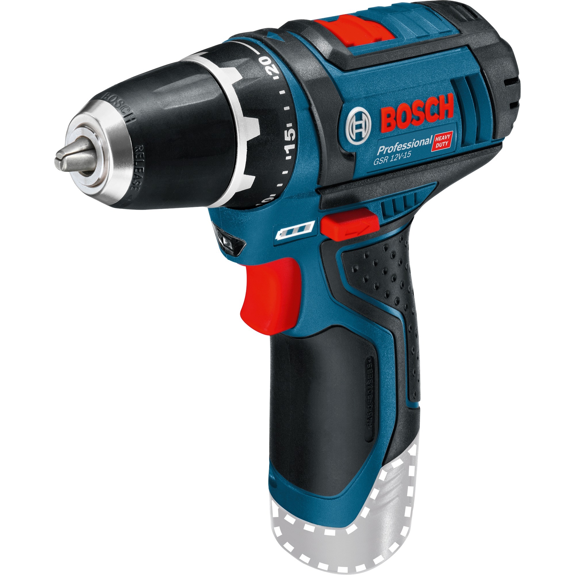 GSR 12V-15, CT SOLO Bosch Akumulatora