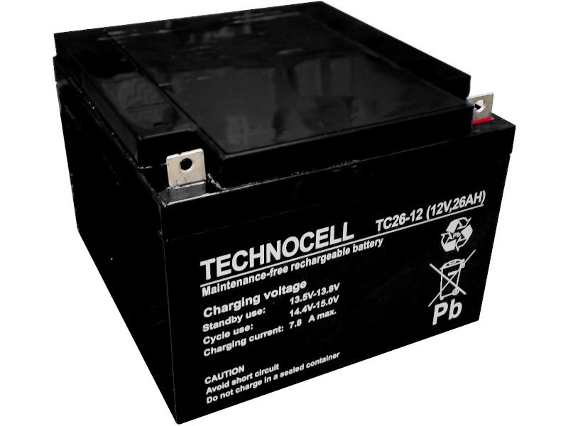 BP26-12 ~ 26Ah 12v akumulators |