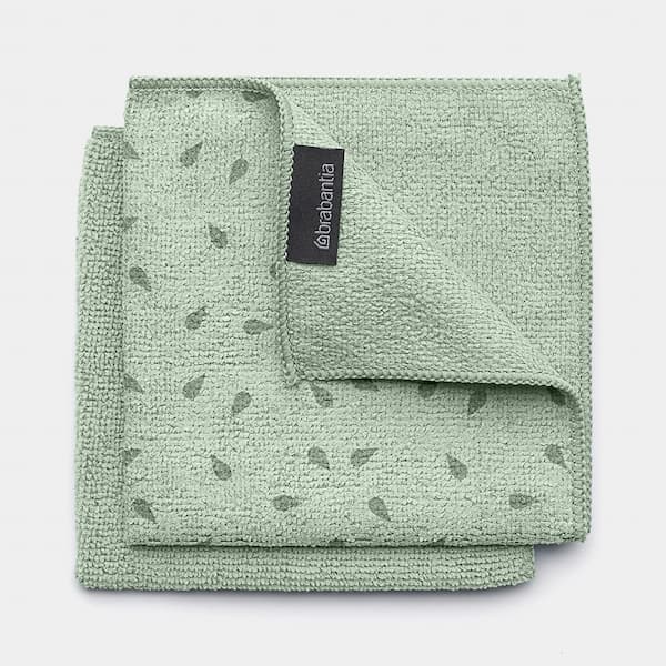 BRABANTIA mikrošķiedras lupatiņa 2gb. 30x30cm, Jade