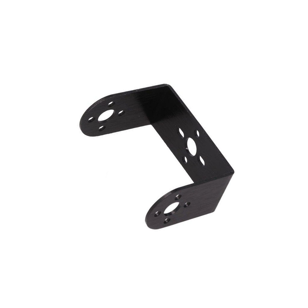 DFROBOT Bracket; black; aluminium; mechanical parts