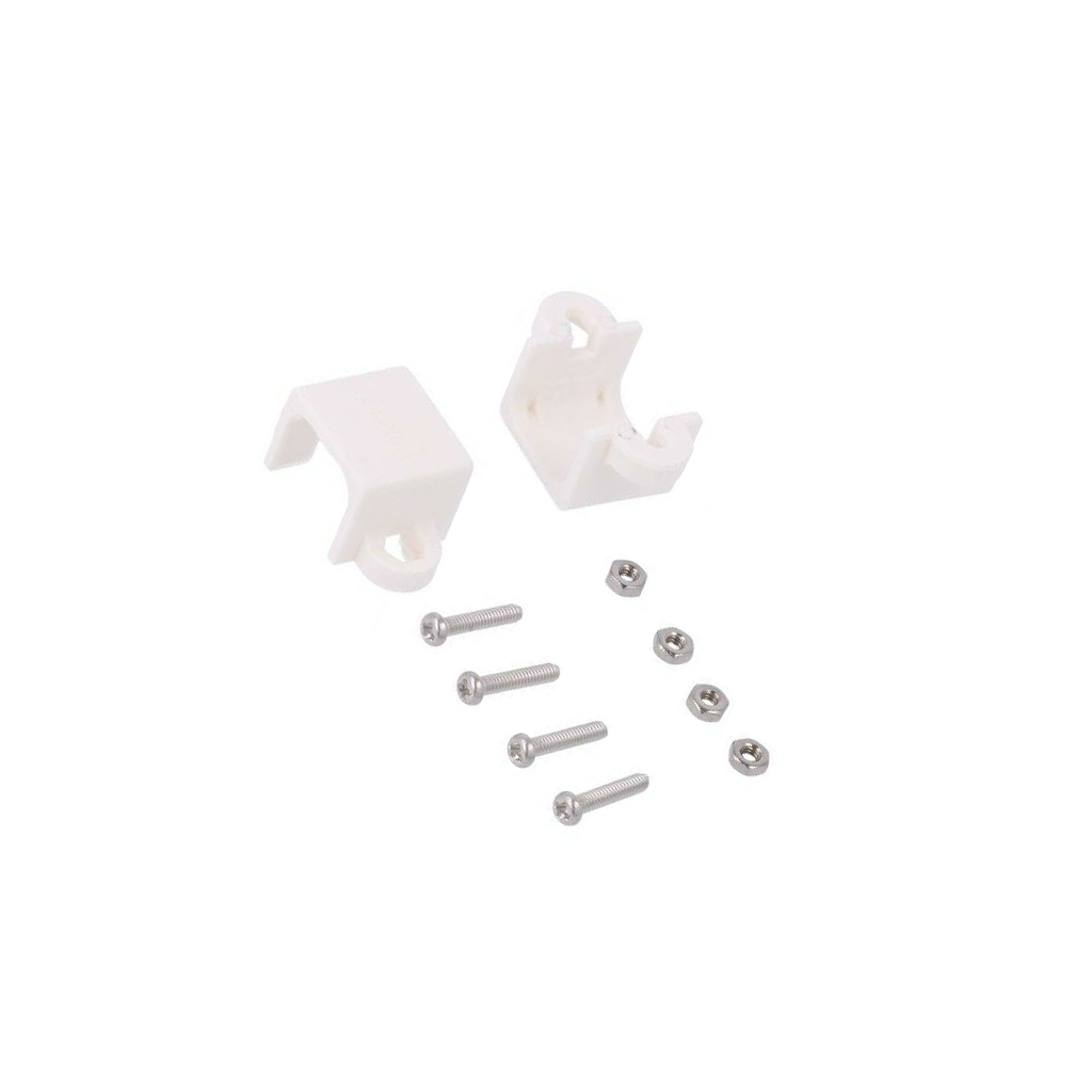 DFROBOT Bracket; white; plastic; 2pcs. |