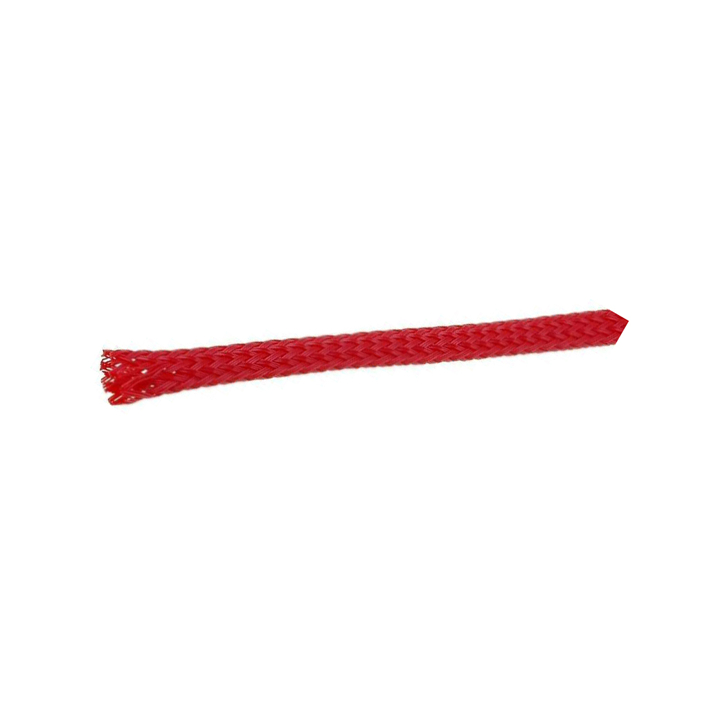 4CARMEDIA Braid; polyester; red; Package: 100m
