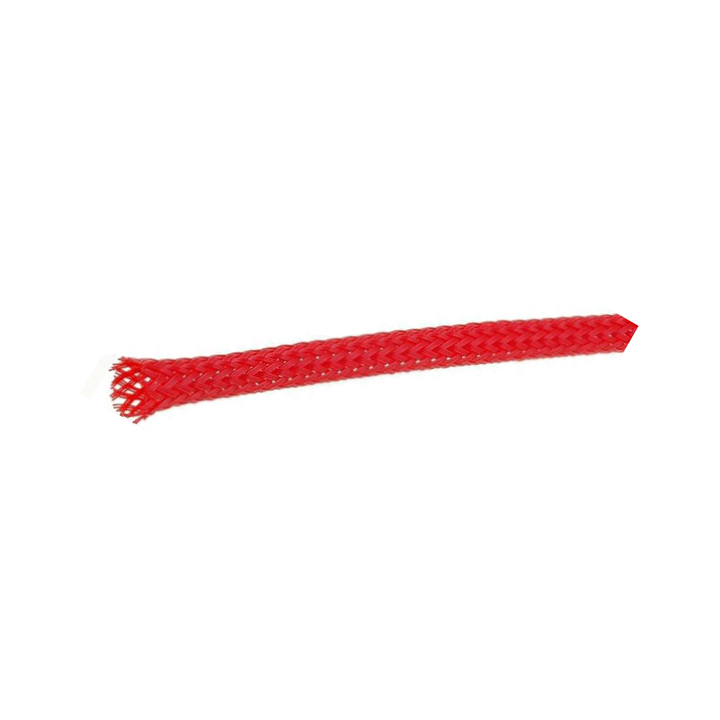 4CARMEDIA Braid; polyester; red; Package: 100m