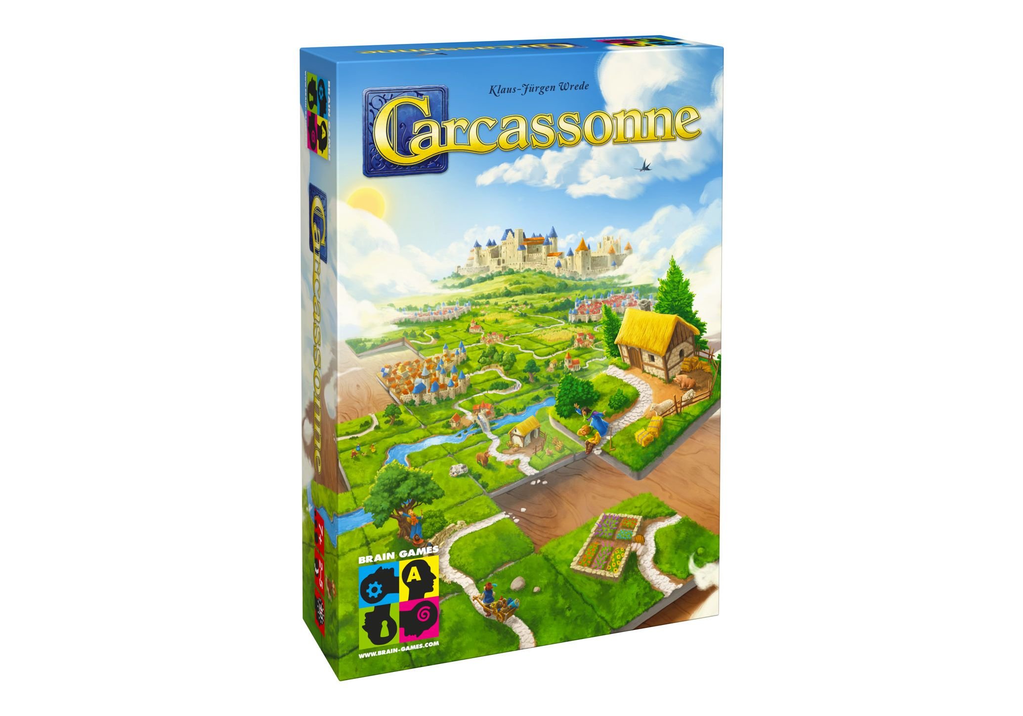 Brain Games Carcassonne Galda Spēle |