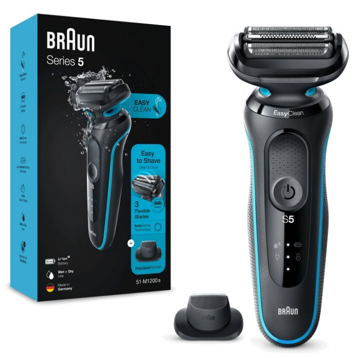 Braun 51-M1200s Skuveklis ar trimmeri |