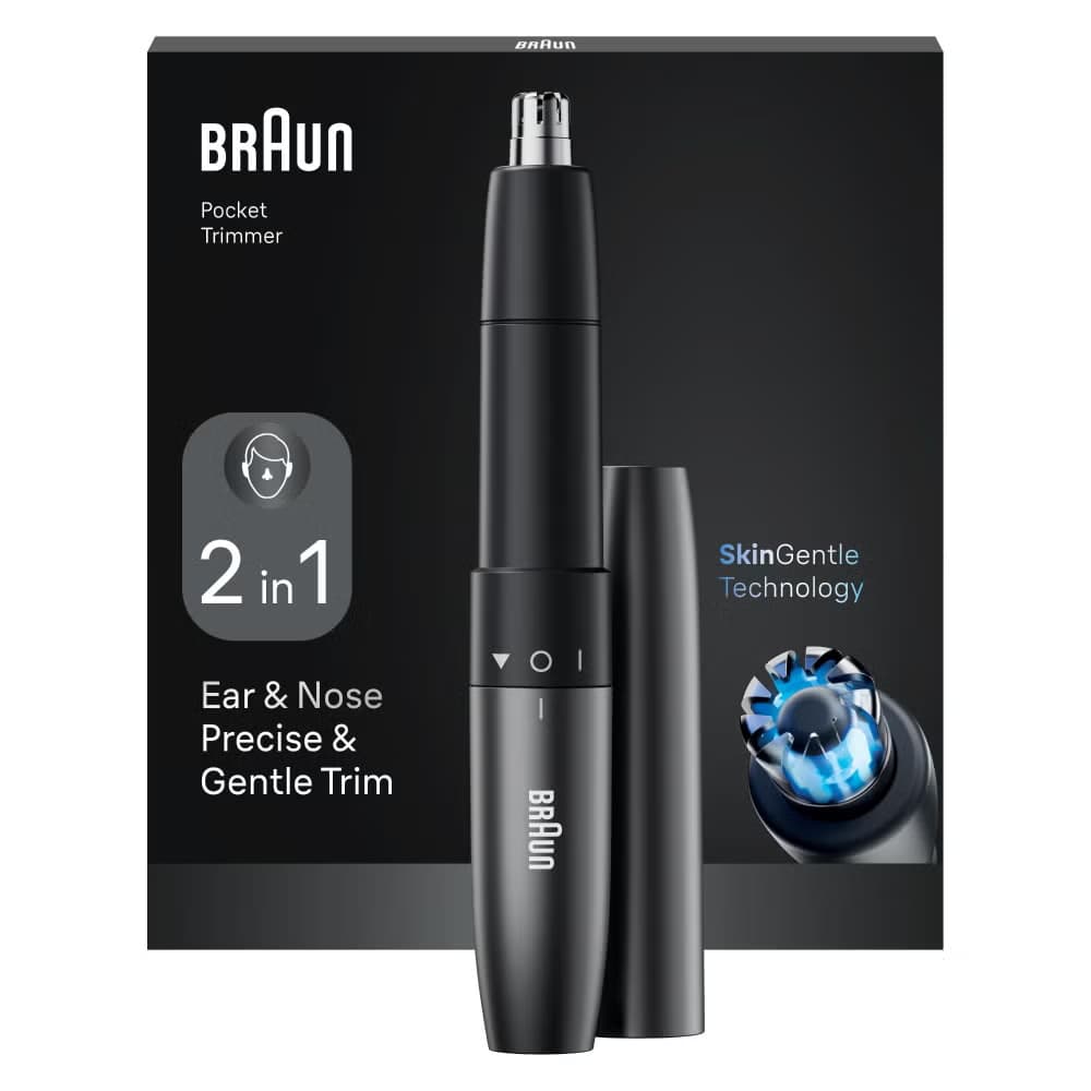 Braun EN 20 præcision trimmer Sort
