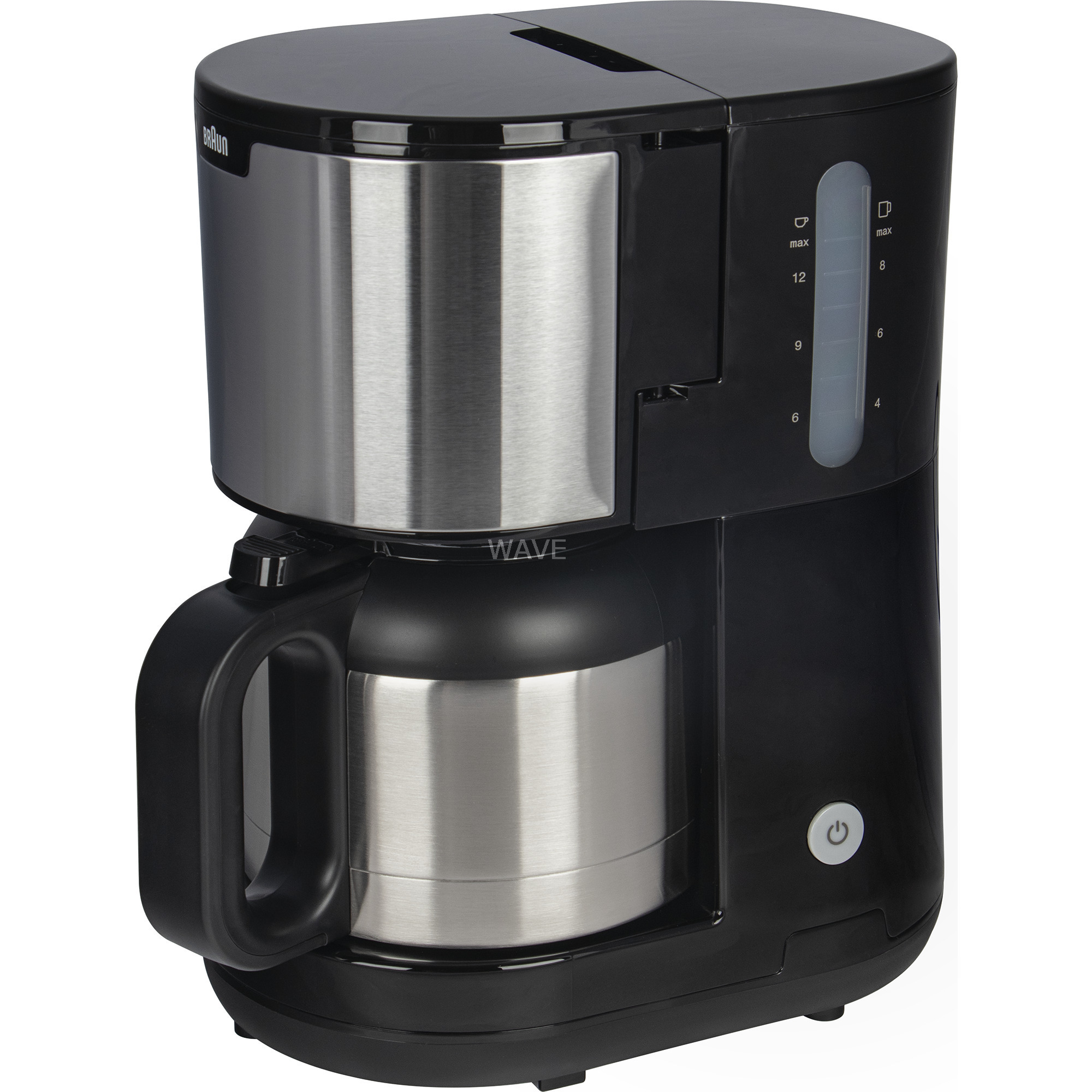 Braun Houshold PurShine KF 1505  (Black/edelstahl)
