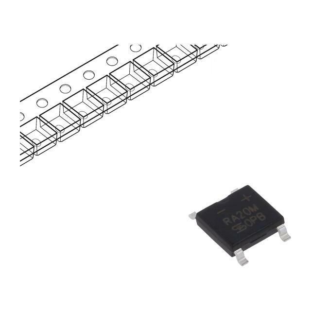 TAIWAN SEMICONDUCTOR Bridge rectifier: single-phase; Urmax: