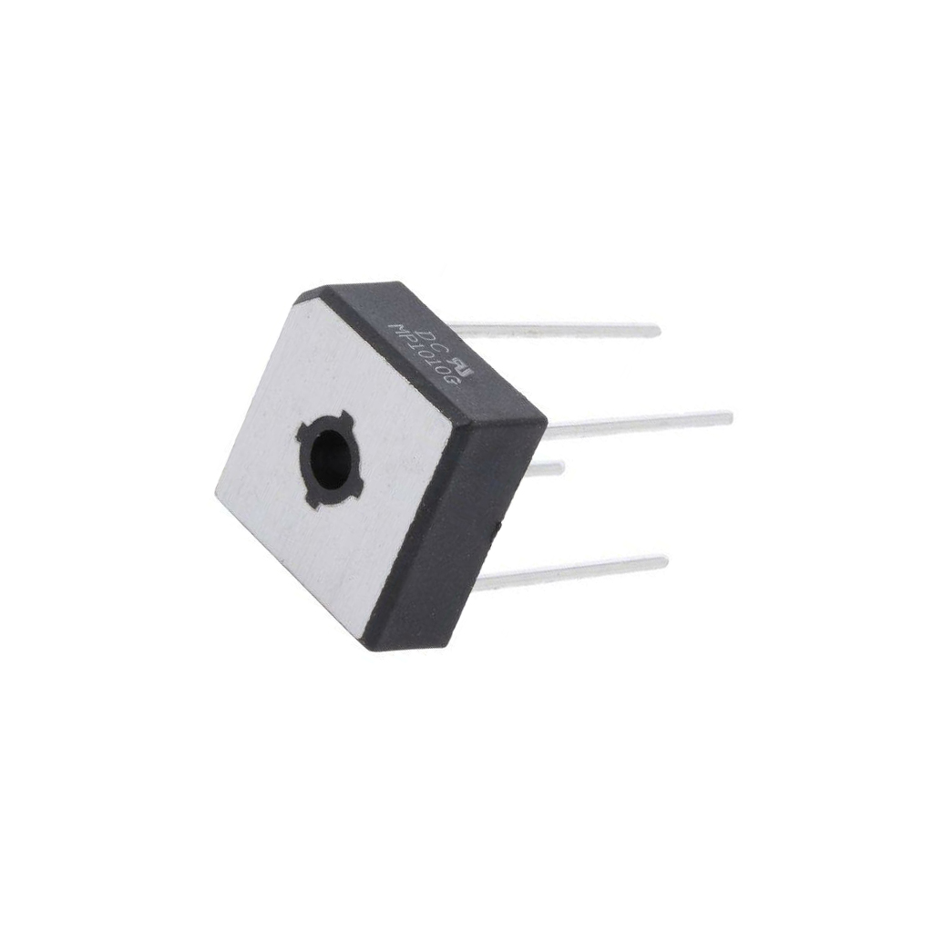 DC COMPONENTS Bridge rectifier: single-phase; Urmax: