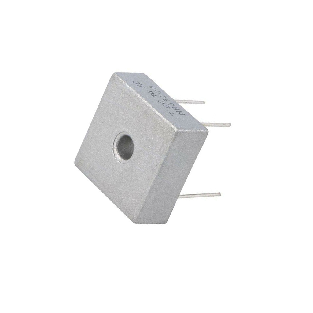 DC COMPONENTS Bridge rectifier: single-phase; Urmax: