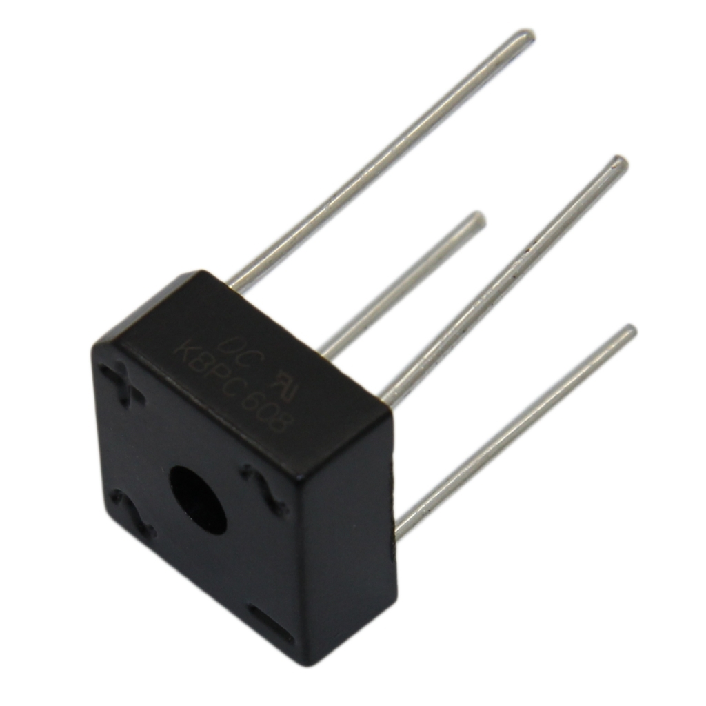 DC COMPONENTS Bridge rectifier: single-phase; Urmax: