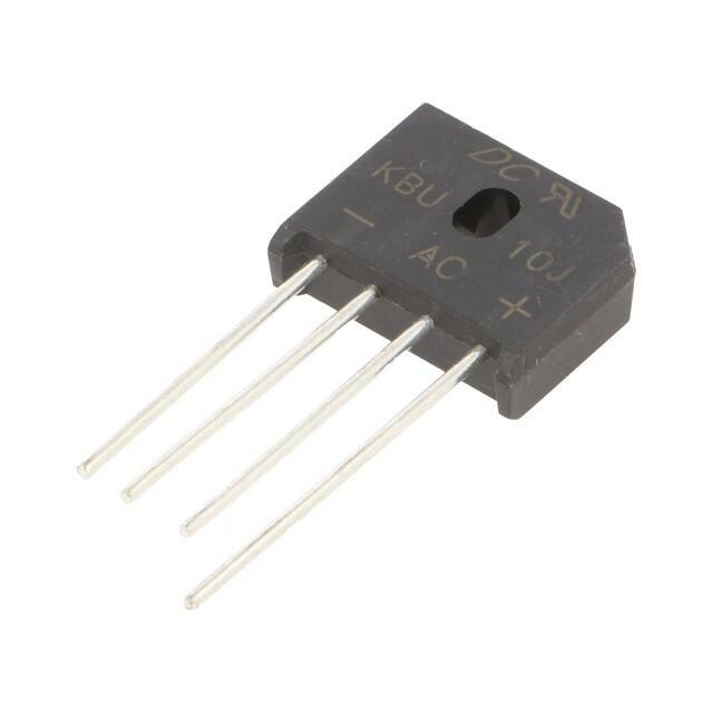 DC COMPONENTS Bridge rectifier: single-phase; Urmax: