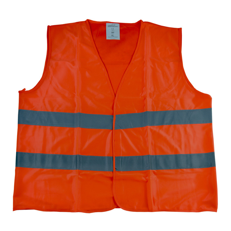 JBM Brīdinājuma veste oranža ar atstarojošiem