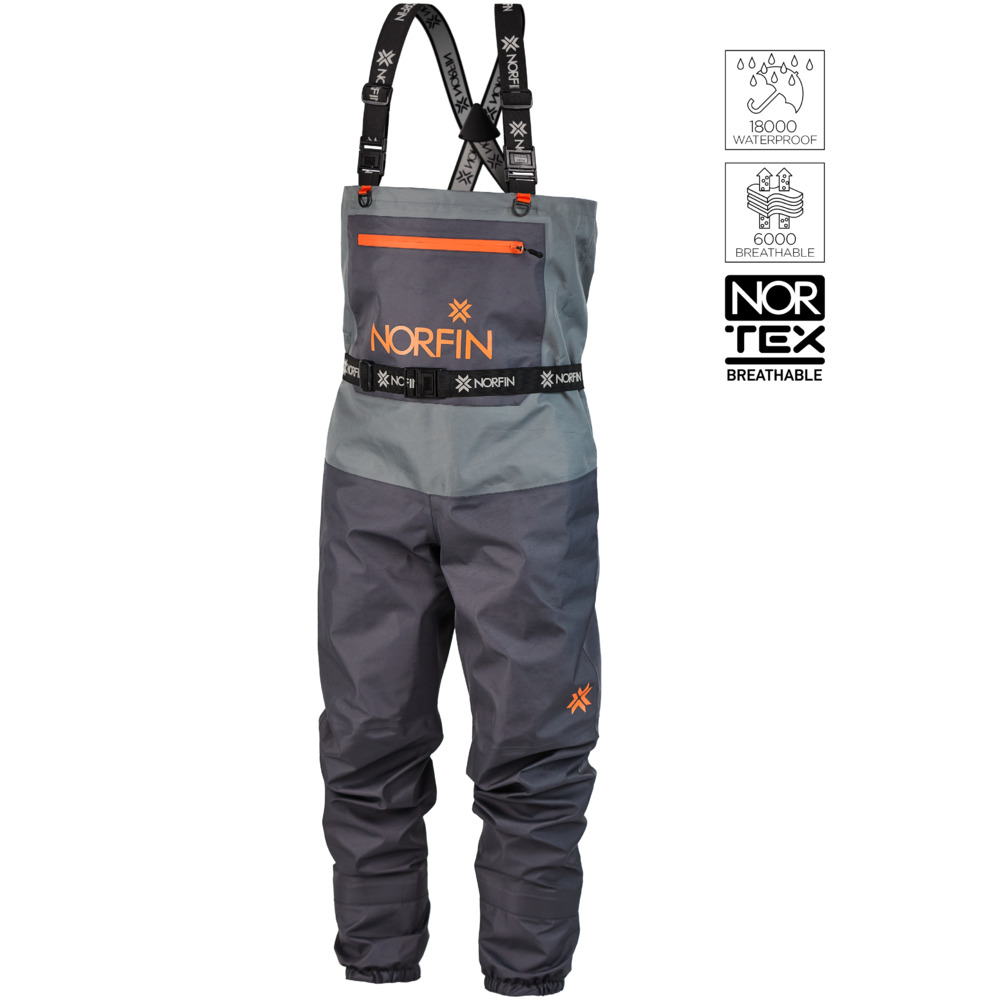 Brienambikses Norfin PILOT STOCKINGFOOT GRAY, 03L