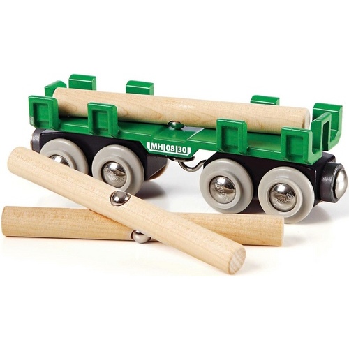 RAVENSBURGER BRIO baļķu pārvadāšanas piekabe 33696