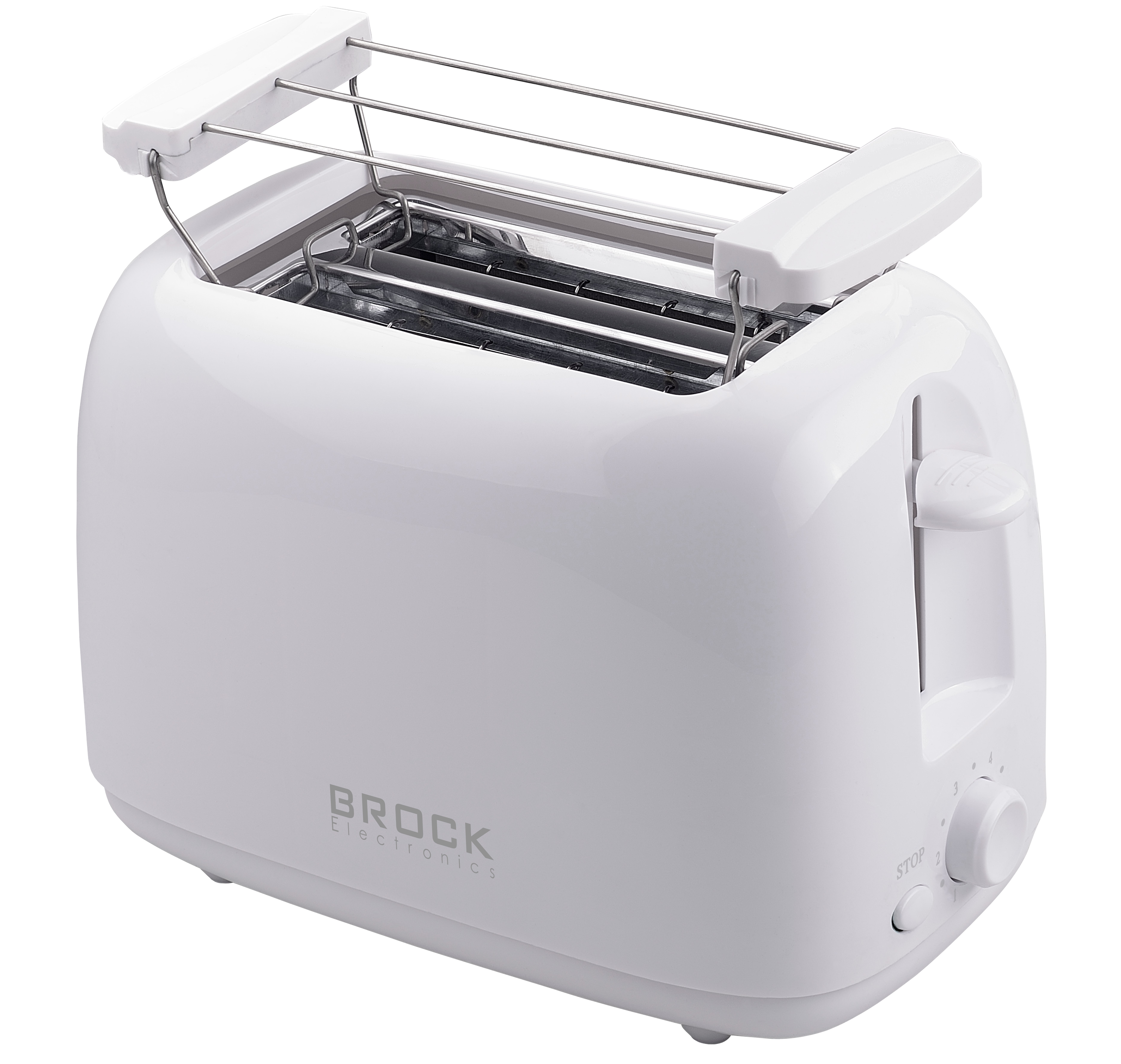 Brock BT 1008 WH Toaster 650-750W