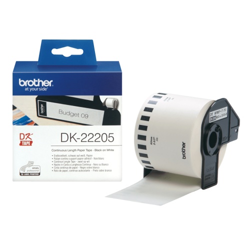 Brother DK-22205 (DK22205) Paper Label Roll