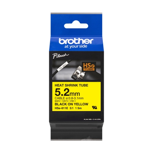 Brother HSe-611E (HSe611E) Heat Shrink Tube