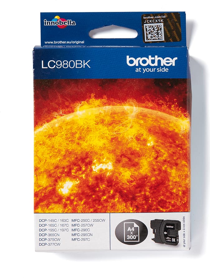 Brother LC980BK tintes kārtridžs 1 pcs