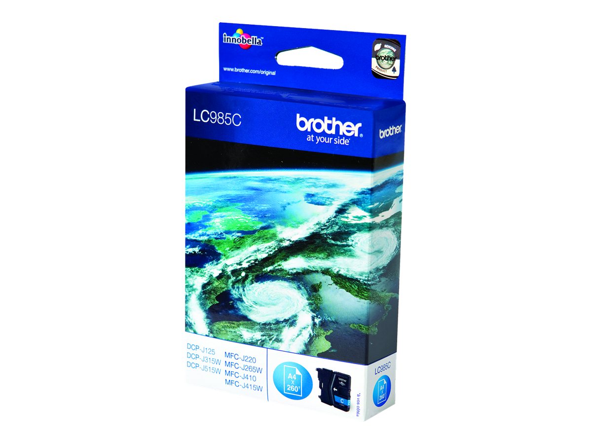 BROTHER LC985C cyan ink DCP-J125 |