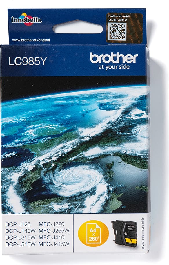 BROTHER LC985Y yellow ink DCP-J125 |