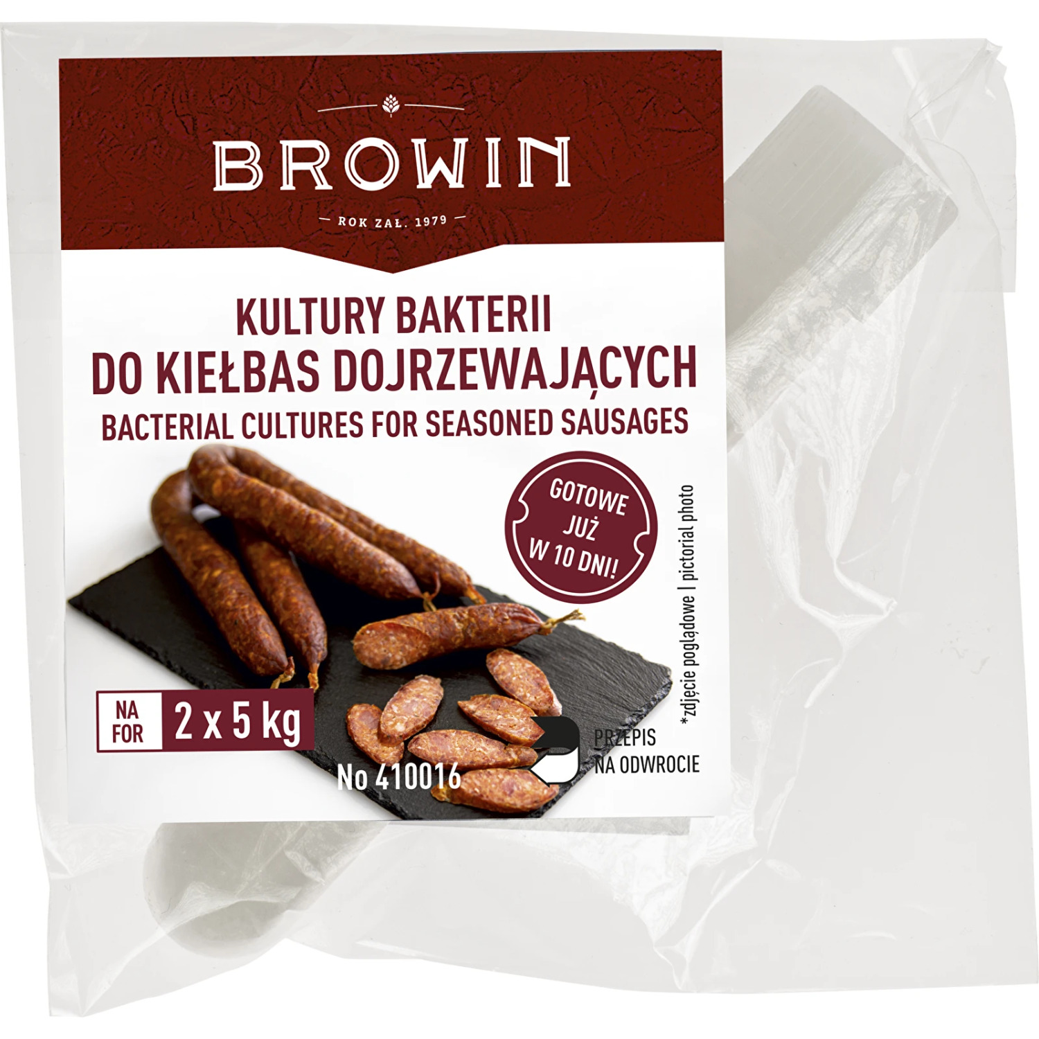 Browin Baktēriju kultūras desu nogatavināšanai 410016