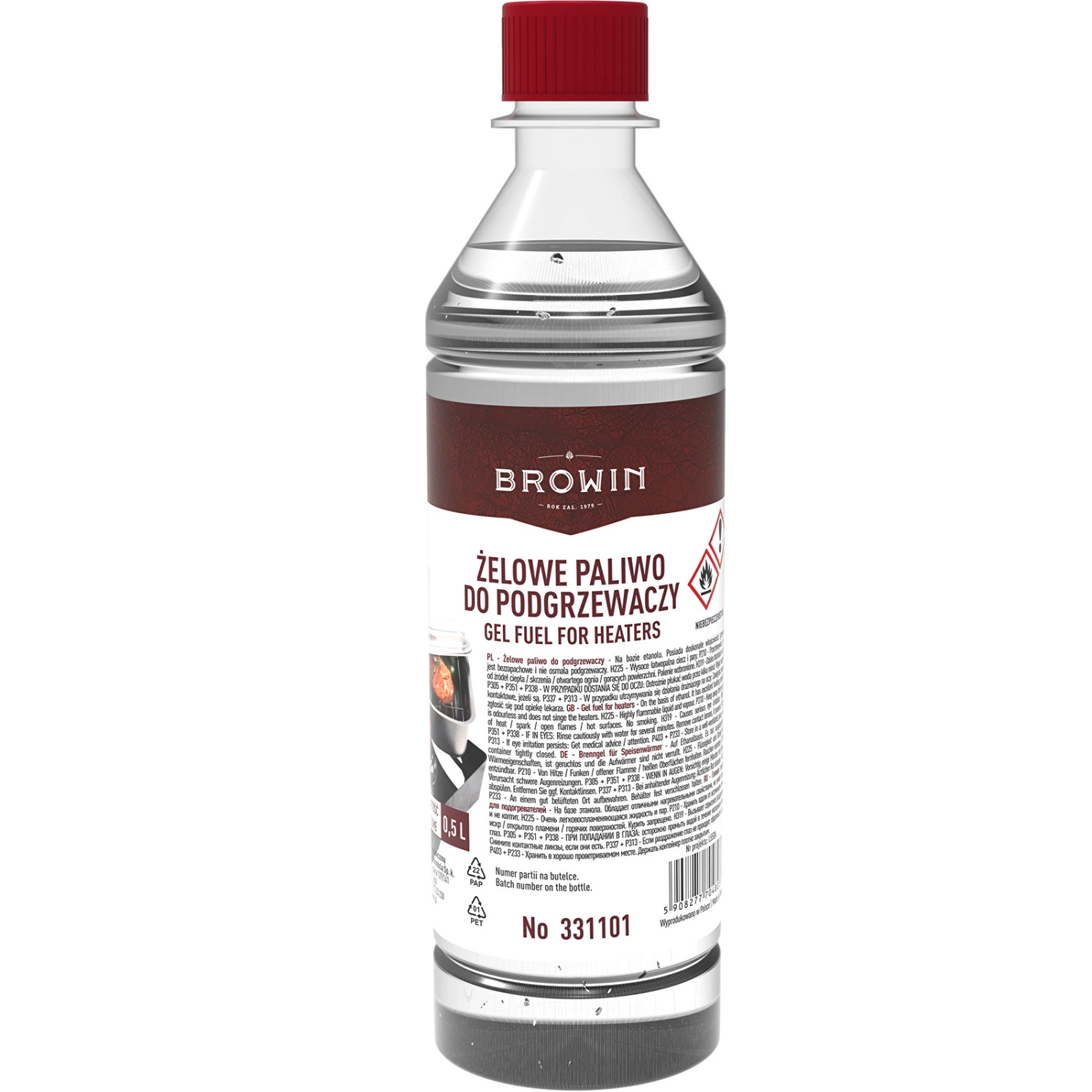BROWIN Želejas degviela 0,5l (331101)