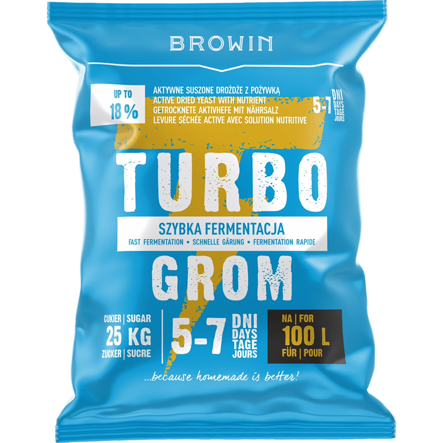 Browin distilēšanas raugs, 403300, 340 g