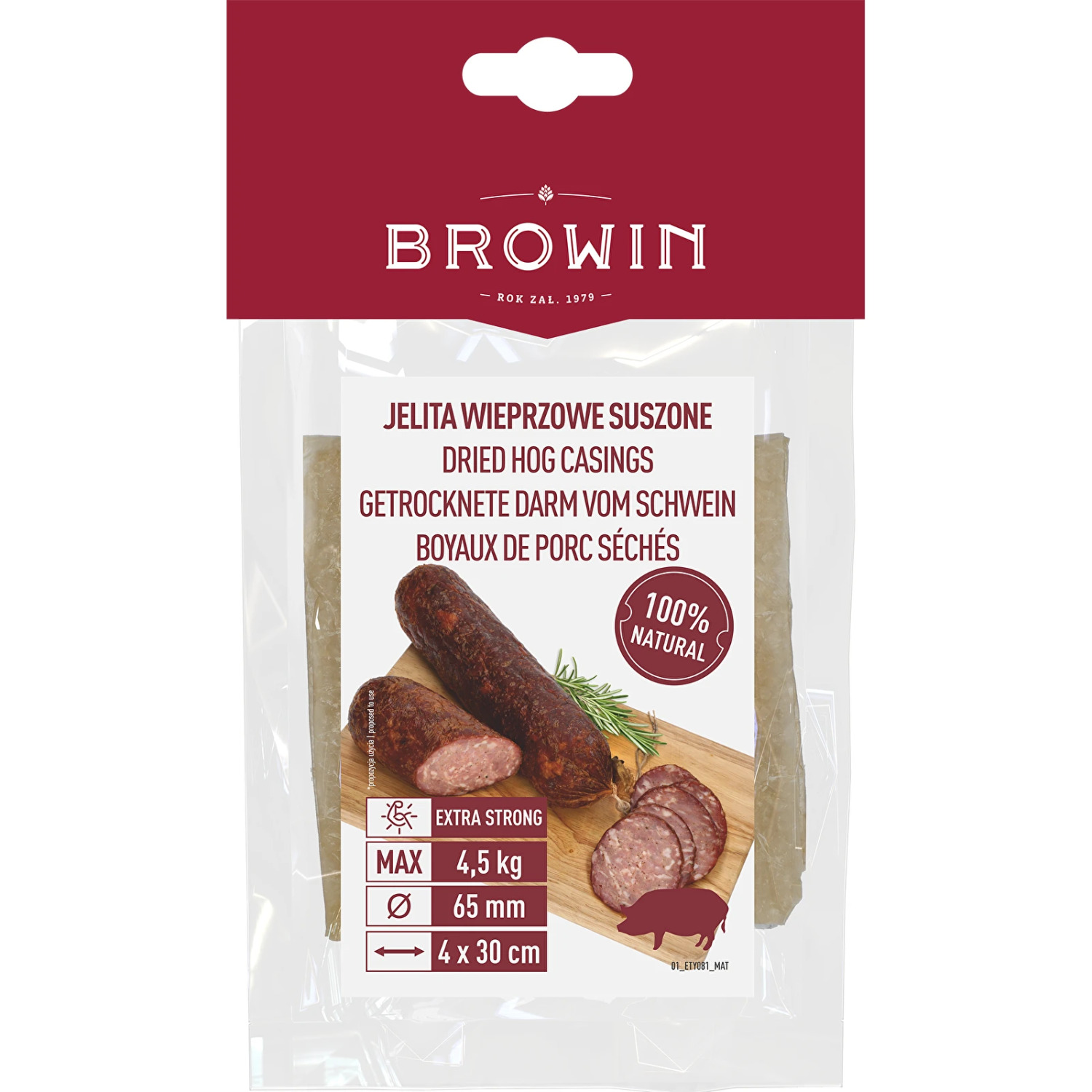 Browin Džutas cūku zarnu apvalki 310620