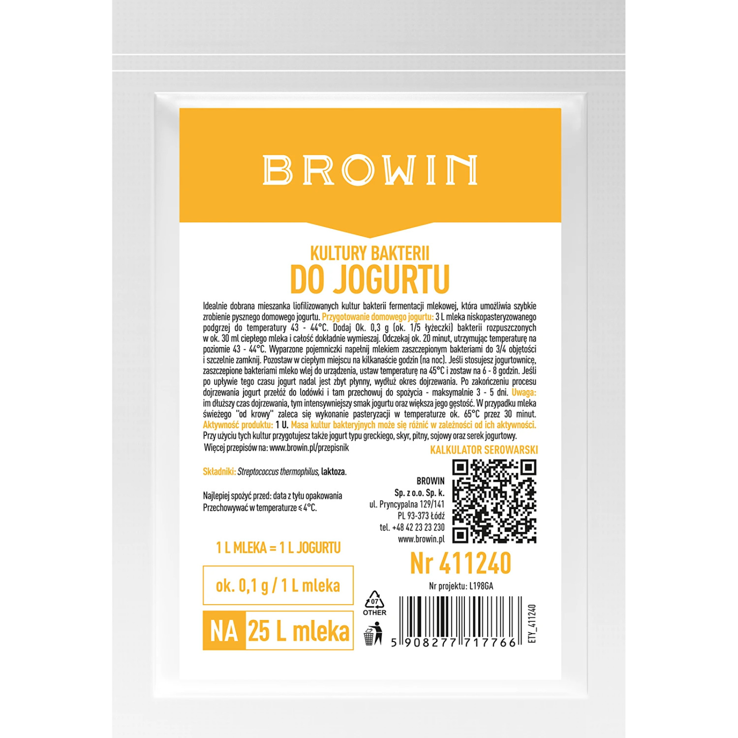 Browin Jogurta baktēriju kultūra 411240, 3