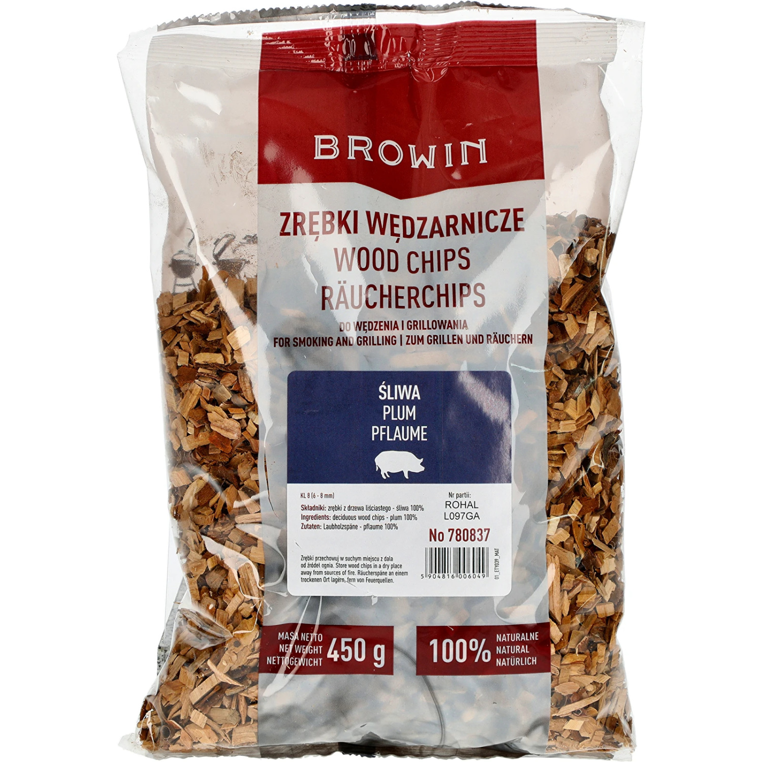 Browin koka skaidas 780837, 450g, plūmju