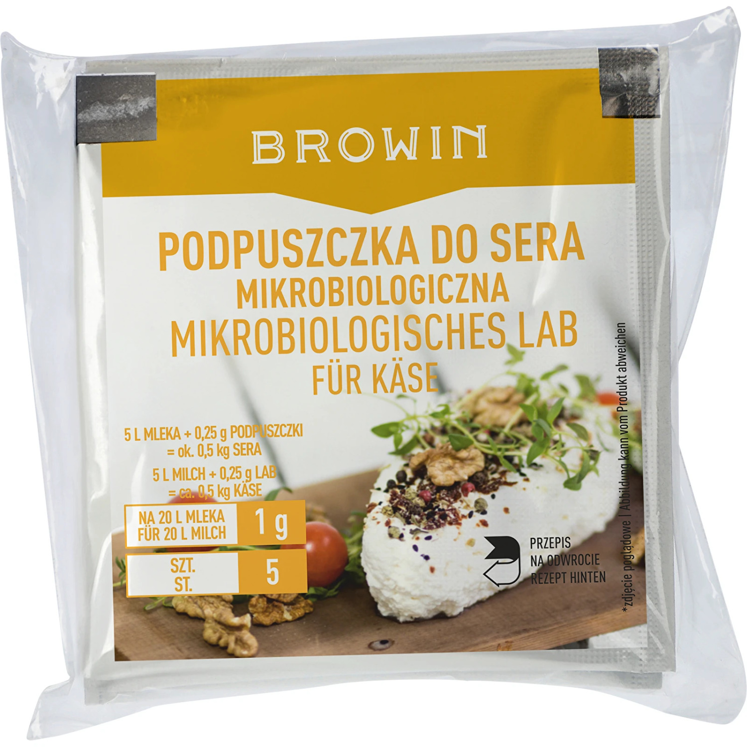 Browin mikrobiālais siera fermenta preparāts 411200