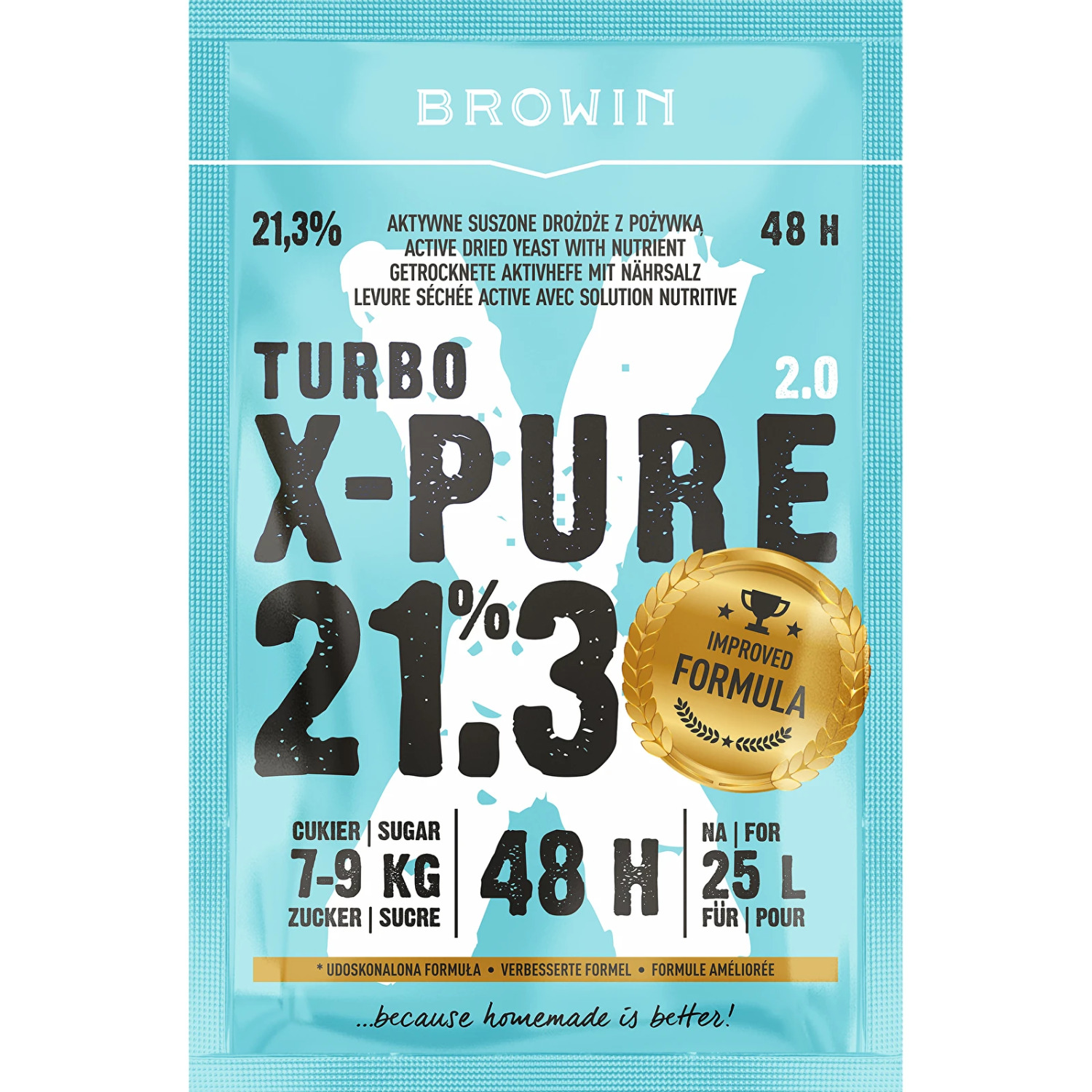 Master Turbo X-Pure Raugs BROWIN 403103