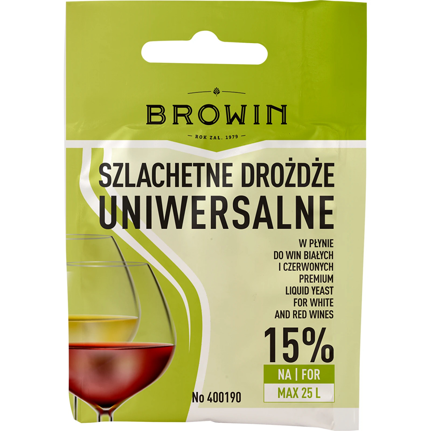 Browin Universālais vīna raugs 400190, 20ml