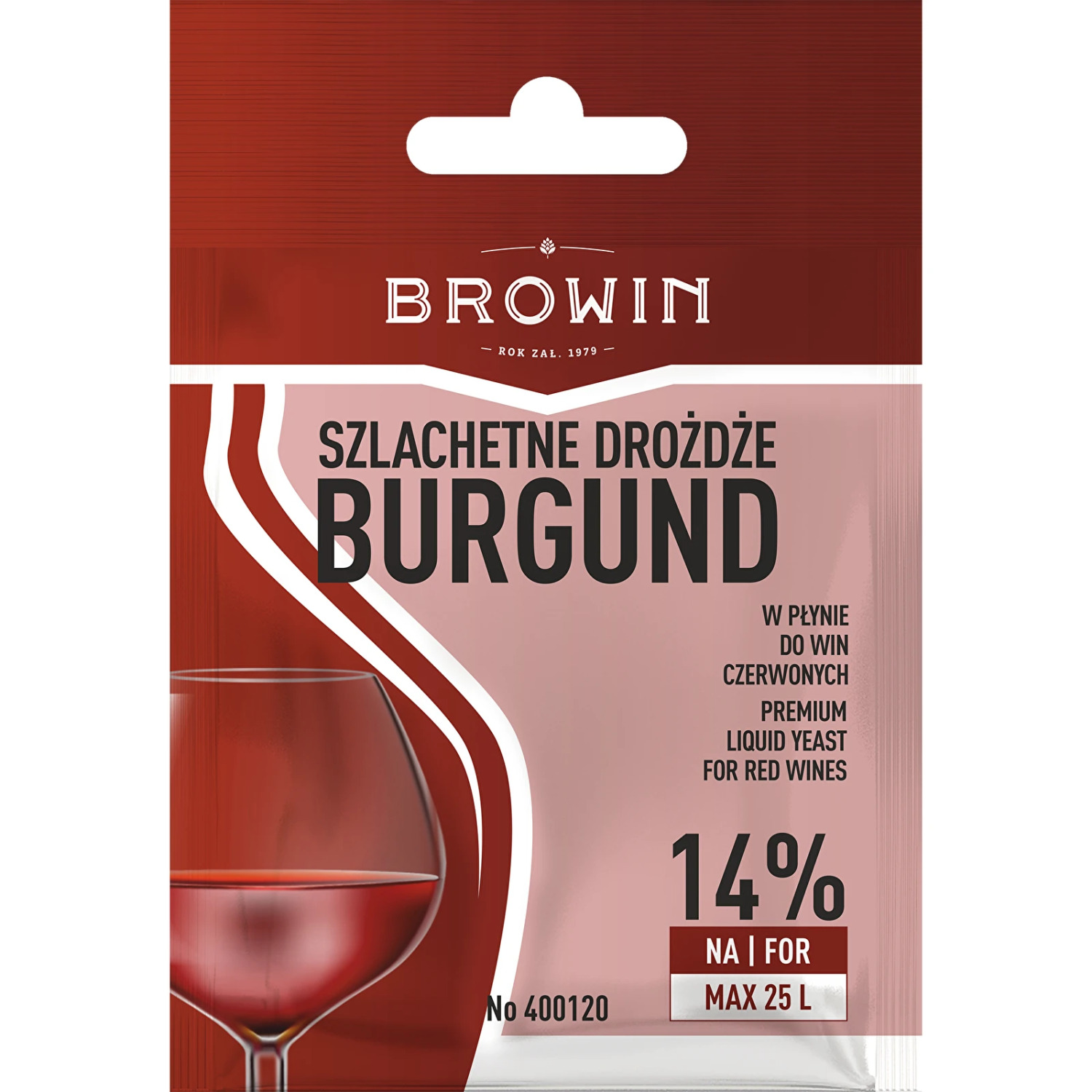 Browin vīna raugs 400120, 20 ml