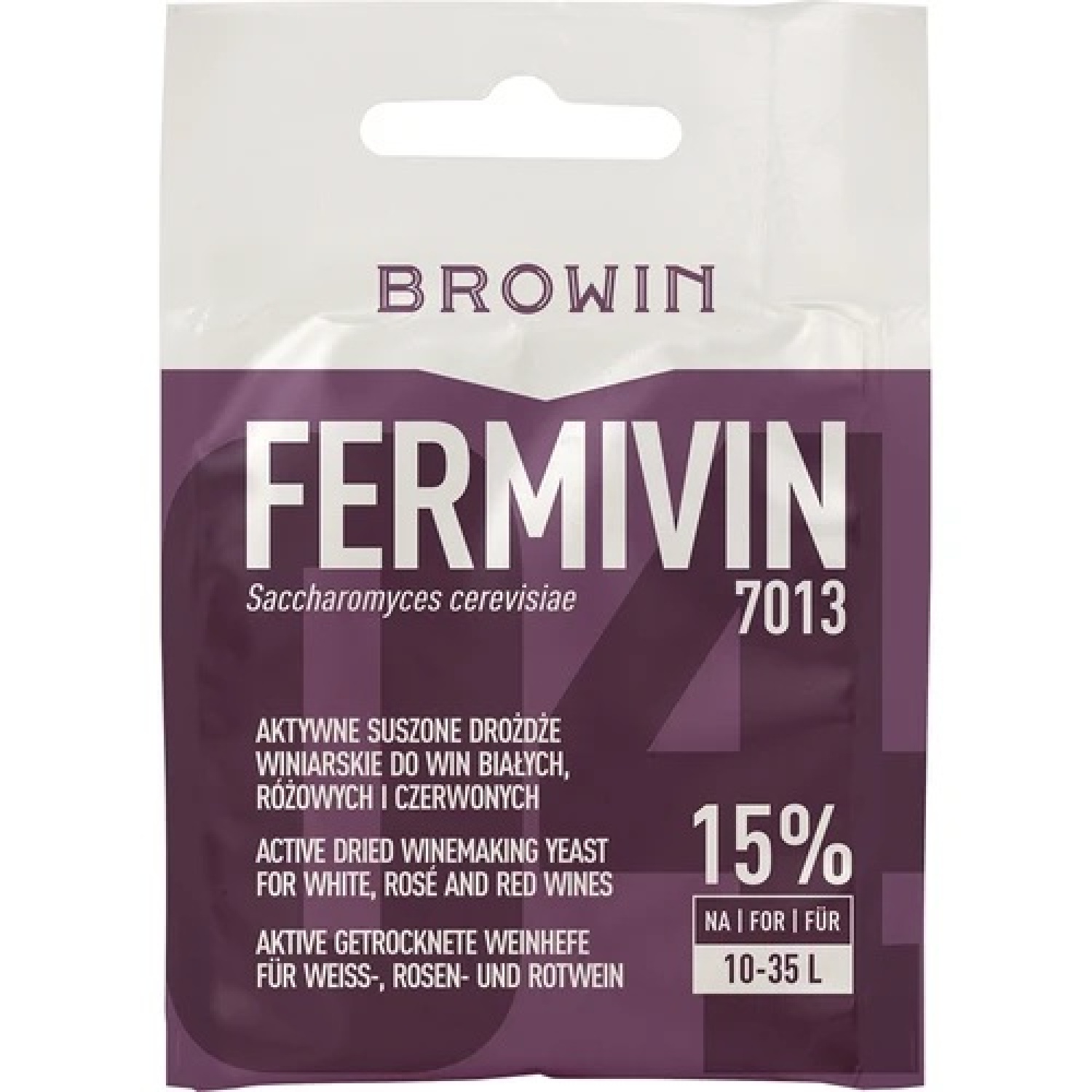 Browin Vīna raugs 400350, 7g, 35L