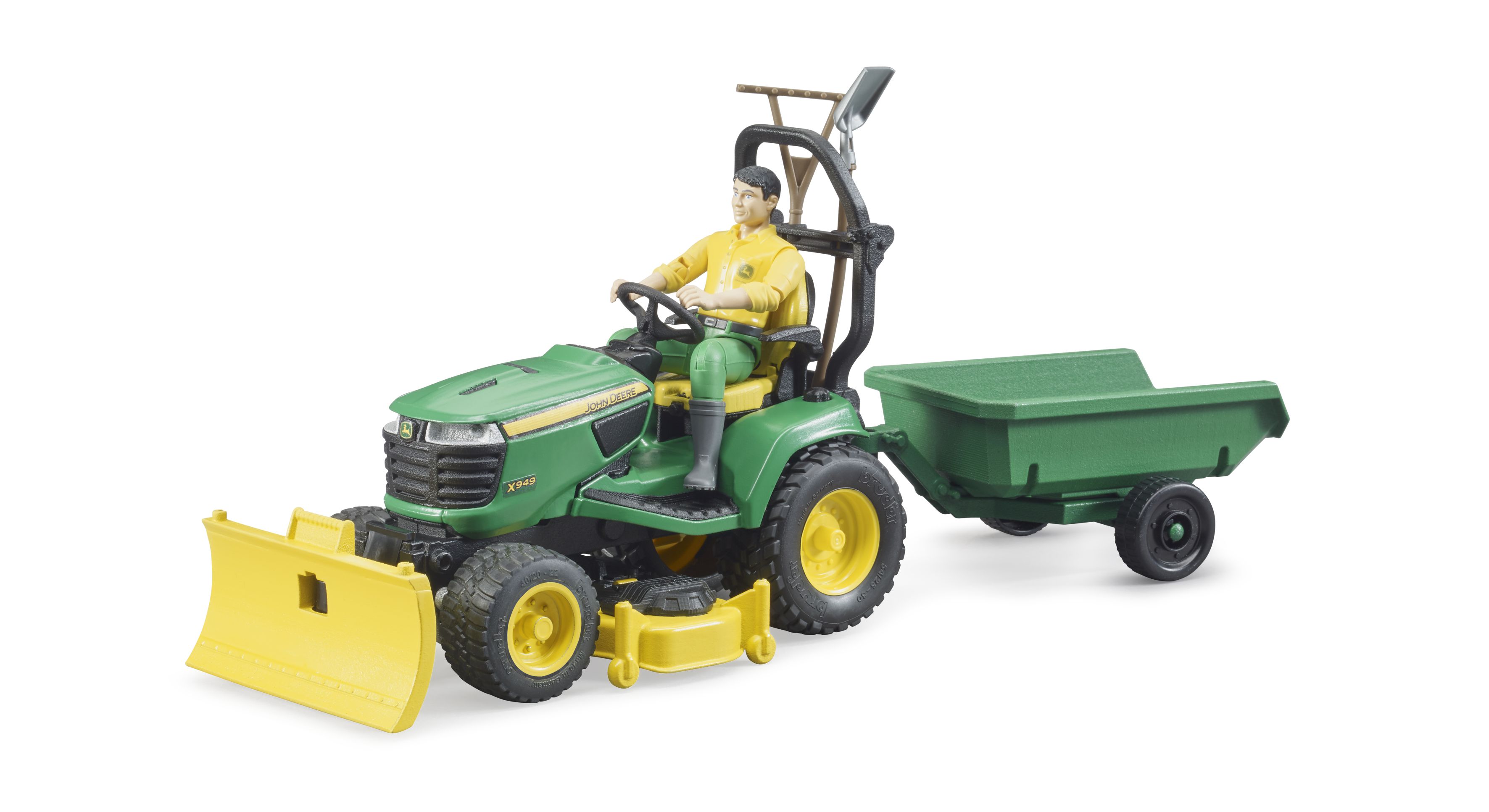 BRUDER John Deere tractor vehicle with