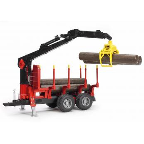Bruder Professional Series Forestry Trailer with