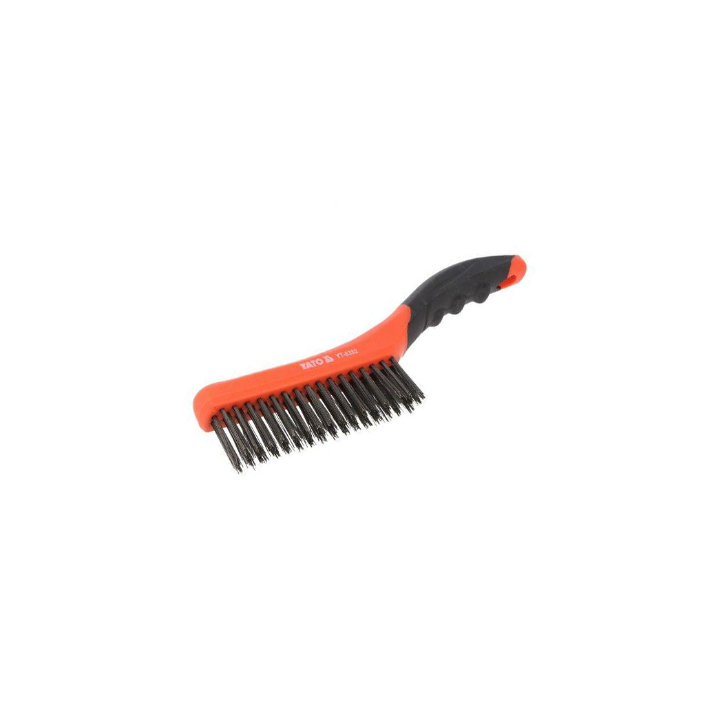 YATO Brush; wire; steel; plastic; 260mm