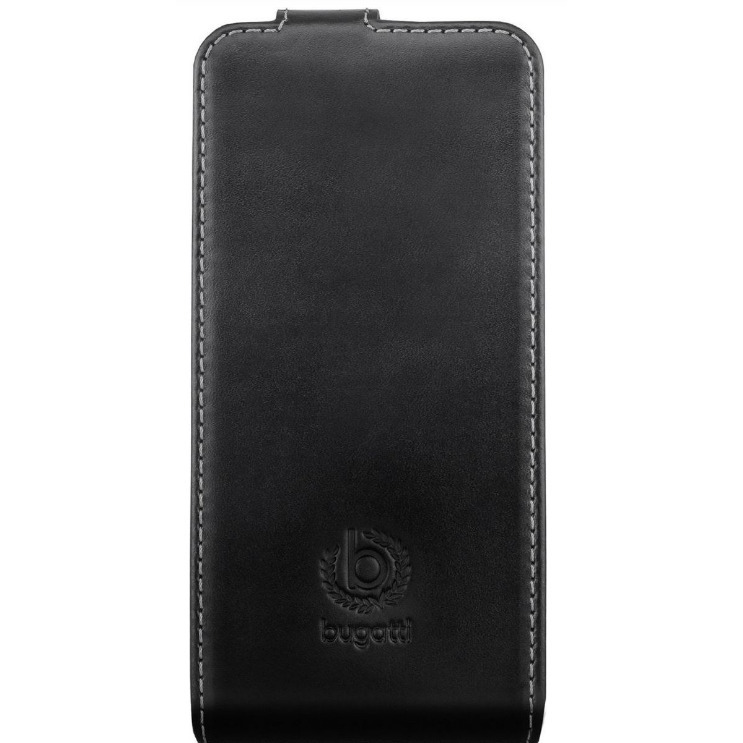 MOCCO Bugatti Flip Case Vertikāli Atverams